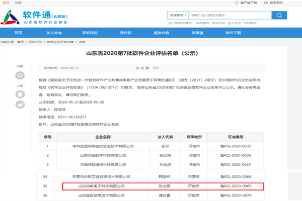喜訊！熱烈祝賀裕乾電子通過(guò)軟件企業(yè)認(rèn)定